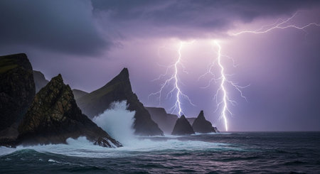 Natural and Renewable Energy Concept.