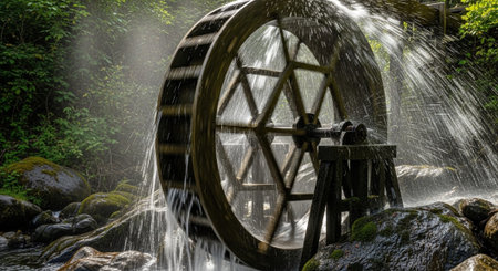 Natural and Renewable Energy Concept.