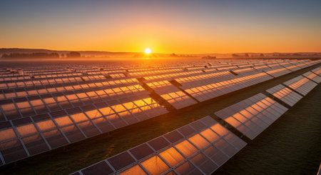 Natural and Renewable Energy Concept.