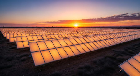 Natural and Renewable Energy Concept.