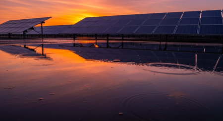 Natural and Renewable Energy Concept.