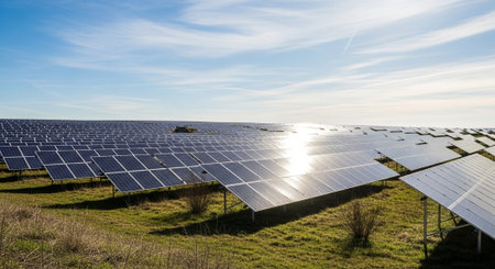 Natural and Renewable Energy Concept.