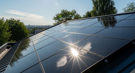 Natural and Renewable Energy Concept.
