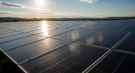 Natural and Renewable Energy Concept.