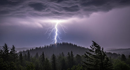 Natural and Renewable Energy Concept.