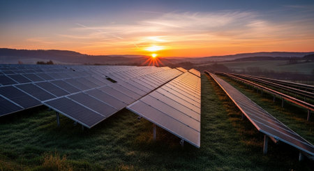 Natural and Renewable Energy Concept.