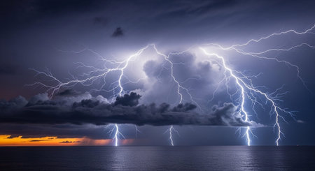 Natural and Renewable Energy Concept.