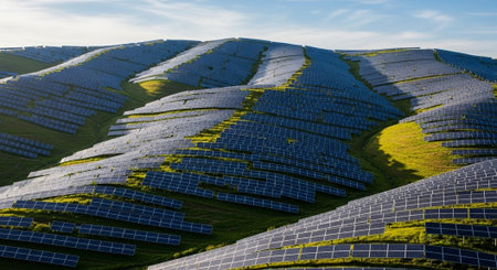 Natural and Renewable Energy Concept.
