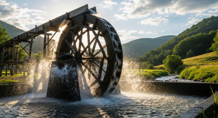 Natural and Renewable Energy Concept.