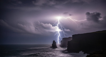 Natural and Renewable Energy Concept.