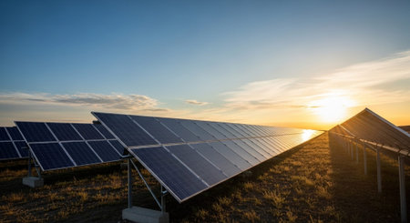 Natural and Renewable Energy Concept.