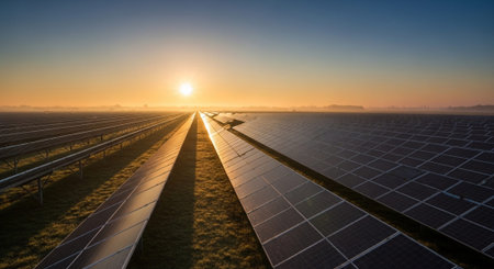 Natural and Renewable Energy Concept.
