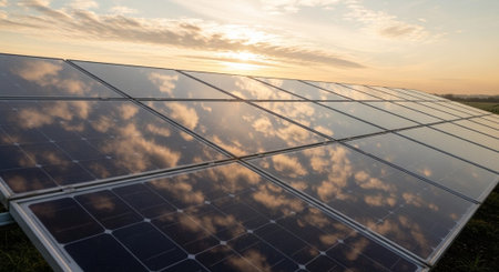 Natural and Renewable Energy Concept.