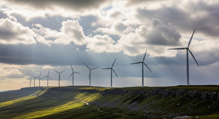 Natural and Renewable Energy Concept.