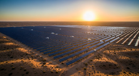 Natural and Renewable Energy Concept.