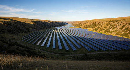 Natural and Renewable Energy Concept.
