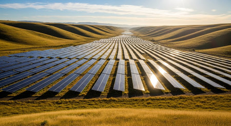 Natural and Renewable Energy Concept.