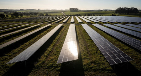 Natural and Renewable Energy Concept.