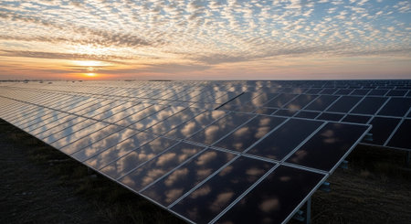 Natural and Renewable Energy Concept.