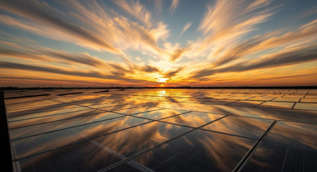 Natural and Renewable Energy Concept.