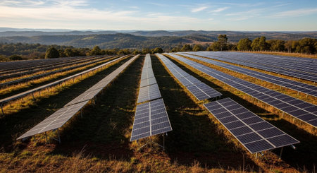 Natural and Renewable Energy Concept.