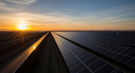 Natural and Renewable Energy Concept.
