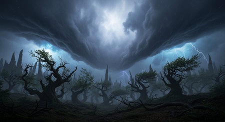 Atmospheric Mood and Emotional Concept Background Collection.