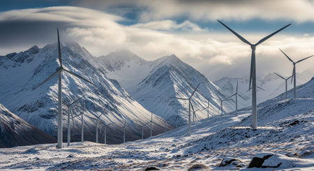 Natural and Renewable Energy Concept.
