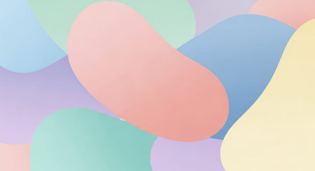 Vibrant Colorful Abstract Background with Fluid Waves and Modern Gradient Design.