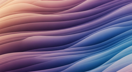 Vibrant Colorful Abstract Background with Fluid Waves and Modern Gradient Design.