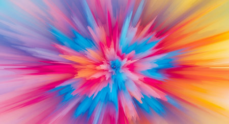 Vibrant Colorful Abstract Background with Fluid Waves and Modern Gradient Design.