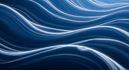 Vibrant Colorful Abstract Background with Fluid Waves and Modern Gradient Design.