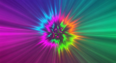 Vibrant Colorful Abstract Background with Fluid Waves and Modern Gradient Design.