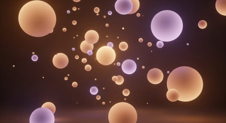 Vibrant Colorful Abstract Background with Fluid Waves and Modern Gradient Design.