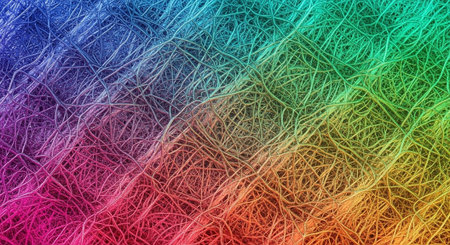 Vibrant Colorful Abstract Background with Fluid Waves and Modern Gradient Design.