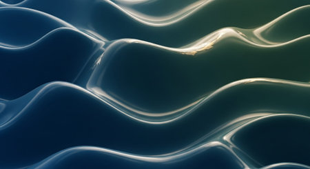 Vibrant Colorful Abstract Background with Fluid Waves and Modern Gradient Design.