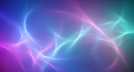 Vibrant Colorful Abstract Background with Fluid Waves and Modern Gradient Design.