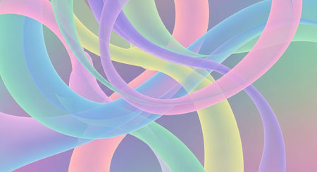 Vibrant Colorful Abstract Background with Fluid Waves and Modern Gradient Design.