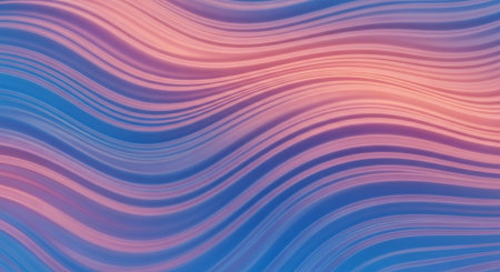 Vibrant Colorful Abstract Background with Fluid Waves and Modern Gradient Design.