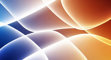 Vibrant Colorful Abstract Background with Fluid Waves and Modern Gradient Design.