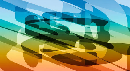 Vibrant Colorful Abstract Background with Fluid Waves and Modern Gradient Design.