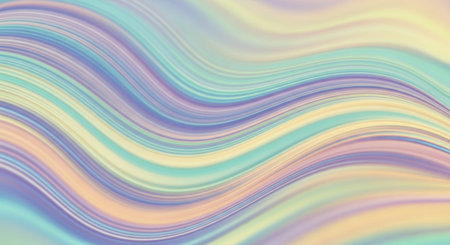 Vibrant Colorful Abstract Background with Fluid Waves and Modern Gradient Design.
