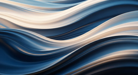Vibrant Colorful Abstract Background with Fluid Waves and Modern Gradient Design.
