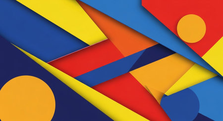 Vibrant Colorful Abstract Background with Fluid Waves and Modern Gradient Design.