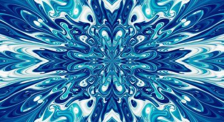 Vibrant Colorful Abstract Background with Fluid Waves and Modern Gradient Design.