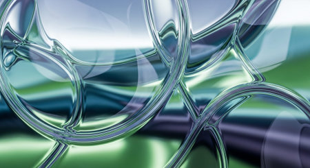 Vibrant Colorful Abstract Background with Fluid Waves and Modern Gradient Design.