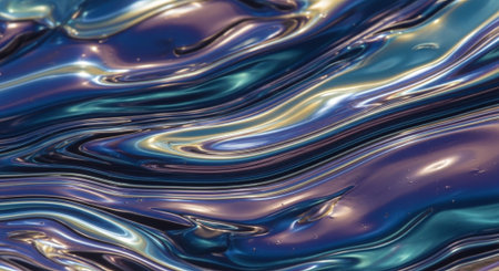 Vibrant Colorful Abstract Background with Fluid Waves and Modern Gradient Design.