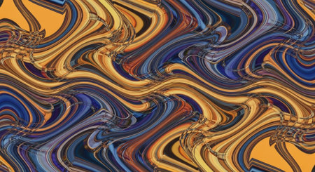 Vibrant Colorful Abstract Background with Fluid Waves and Modern Gradient Design.