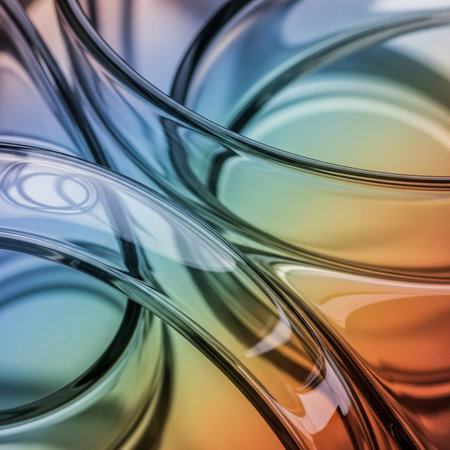 Vibrant Colorful Abstract Background with Fluid Waves and Modern Gradient Design.