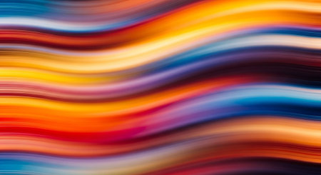 Vibrant Colorful Abstract Background with Fluid Waves and Modern Gradient Design.